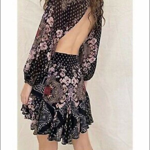 Free People Seven Wonders Mini Dress - Picture 3 of 6